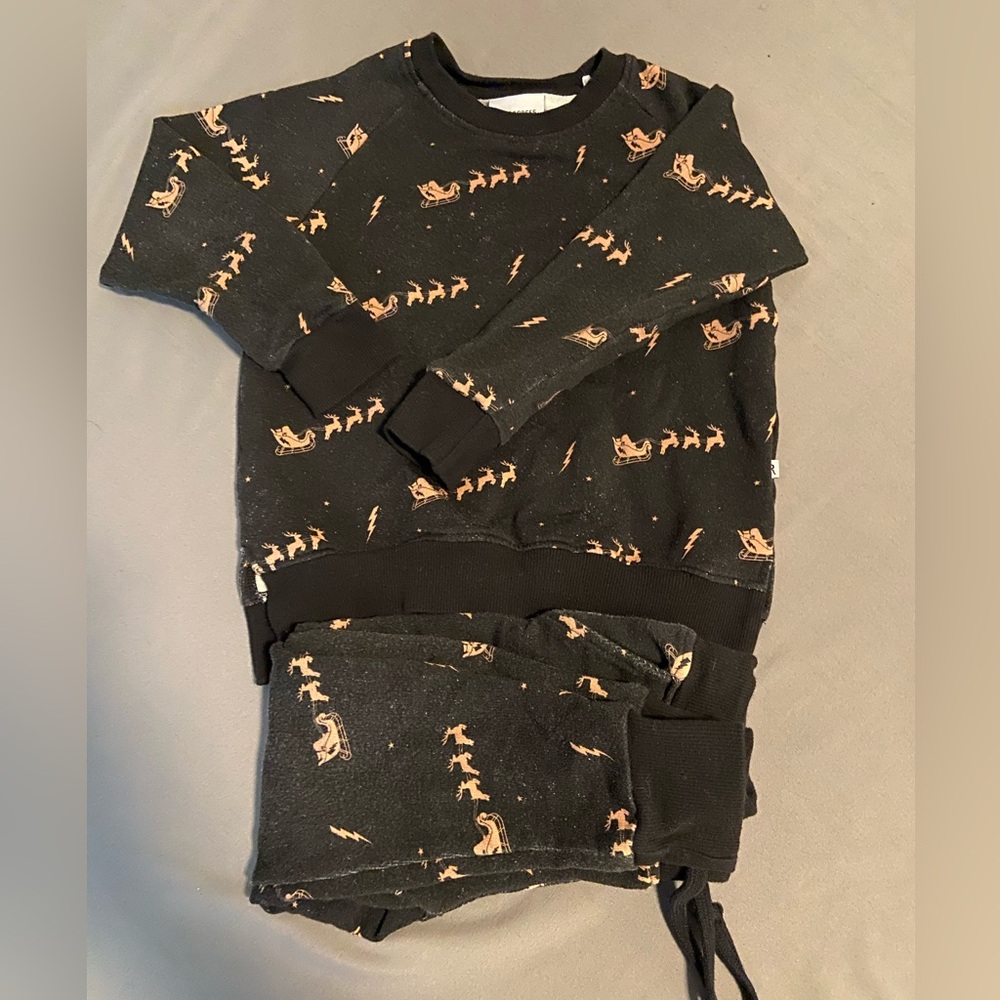 GUC Bums & Roses ‘Sleigh All Day’ Bamboo Jogger Set